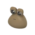 Mô hình Pou buồn (Pou-triste) - Đồ chơi 3D đáng yêu cho bé - Thumbnail 2