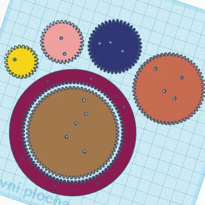 Hộp đựng Spirograph