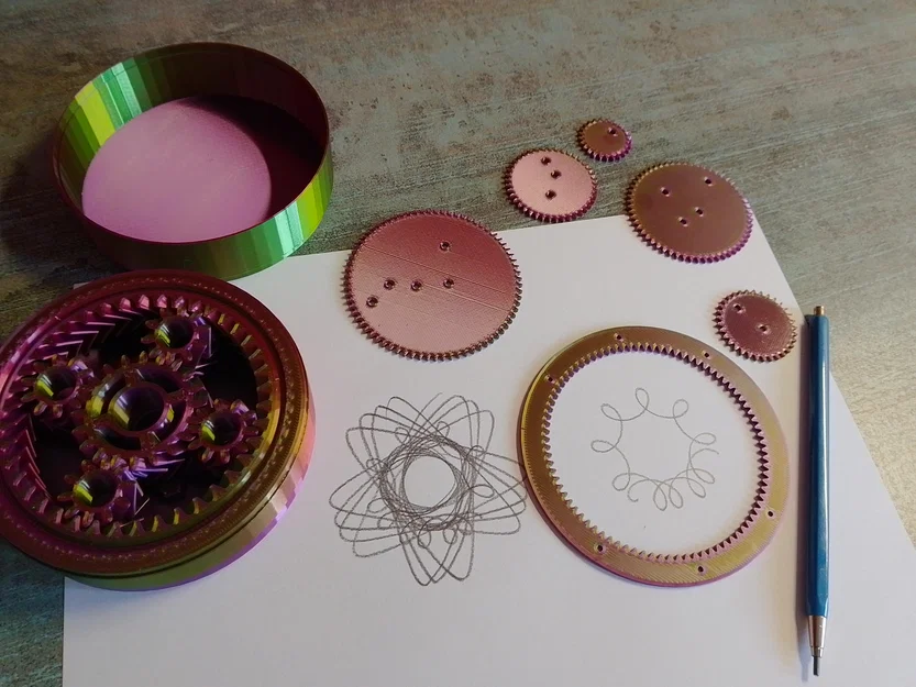 Hộp đựng Spirograph - Image 7