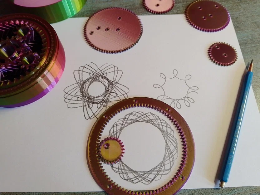 Hộp đựng Spirograph - Image 16