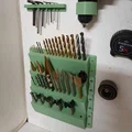 Bộ giá treo mũi khoan gắn tường thông minh giúp không gian làm việc ngăn nắp - Thumbnail 3