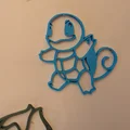 Mô hình treo tường Squirtle Pokemon - Thiết kế in 3D cực đẹp - Thumbnail 3