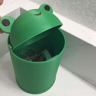Thùng rác Ếch Dễ Thương (Cute Frog Trashcan)