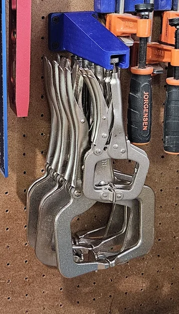 Giá treo tường kìm bấm (Welding Clamp / Vise Grip Holder) - Image 1