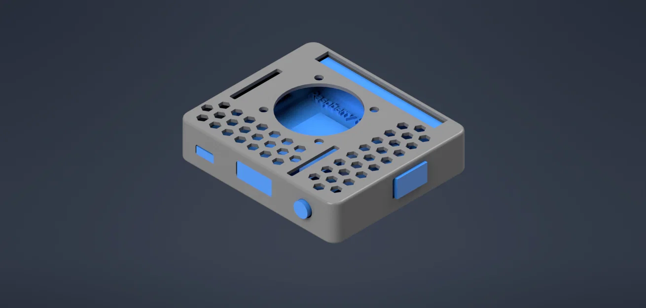 Vỏ Raspberry Pi 3A+ kèm mount gắn thanh nhôm định hình 4040/2040 - Image 2