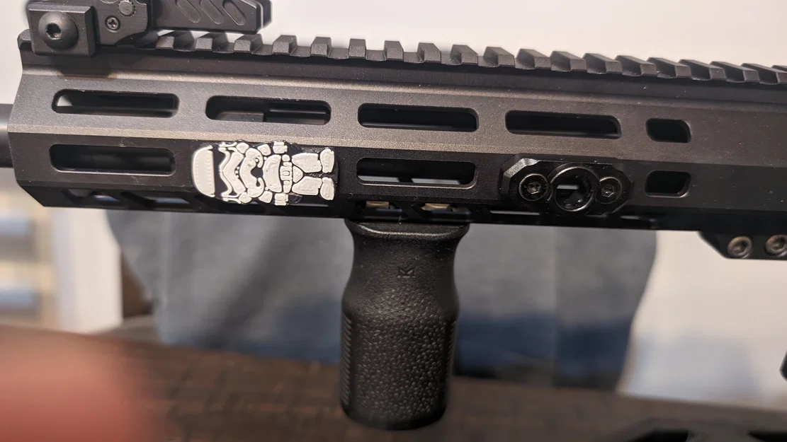 Nắp đậy M-Lok tùy chỉnh (M-Lok cover press fit) - Tối ưu và thẩm mỹ - Image 2