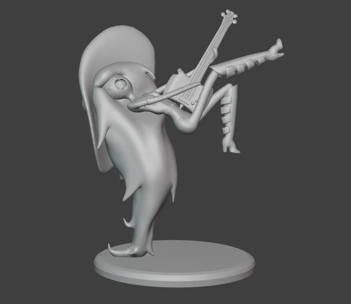 Mô hình 3D Marceline the Vampire Queen từ Adventure Time - Image 1