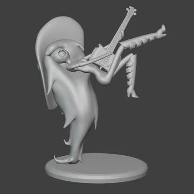 Mô hình 3D Marceline the Vampire Queen từ Adventure Time