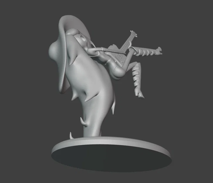 Mô hình 3D Marceline the Vampire Queen từ Adventure Time - Image 2