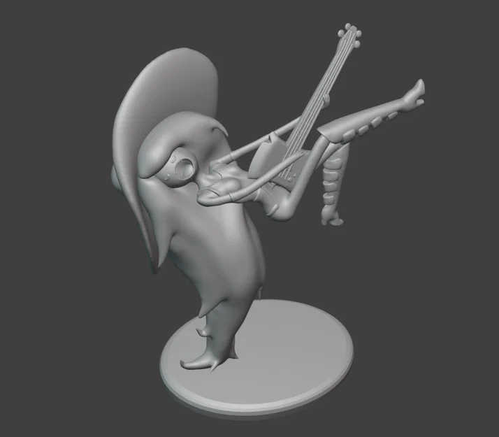 Mô hình 3D Marceline the Vampire Queen từ Adventure Time - Image 3