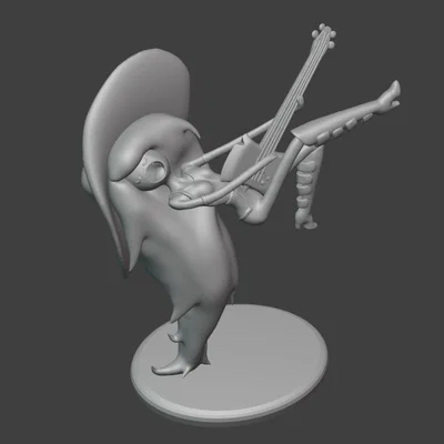 Mô hình 3D Marceline the Vampire Queen từ Adventure Time