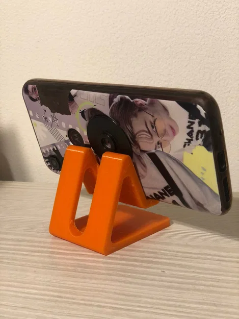 Giá đỡ điện thoại để bàn 3D nhỏ gọn, chắc chắn - Image 1