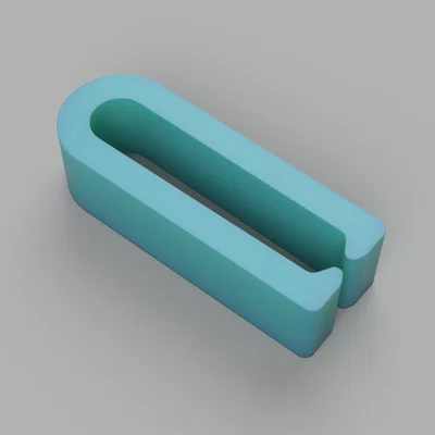 Kẹp giữ dây cáp USB gọn gàng - Mô hình in 3D đơn giản hiệu quả