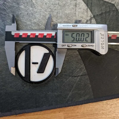 Mô hình in 3D logo Twenty One Pilots 2024 - Phụ kiện độc đáo cho fan