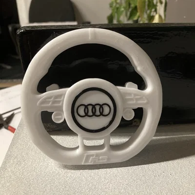 Mô hình vô lăng Audi RS tinh tế dành cho góc làm việc