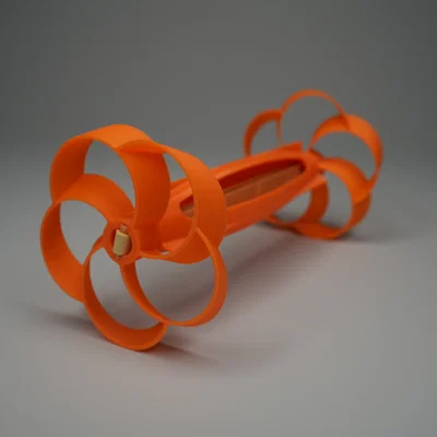 Ngư lôi Underwater cánh quạt Toroidal & Rubber Band Motor