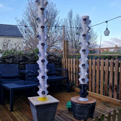 Tháp Hydroponics Dạng Module (Modular Hydroponics Tower)