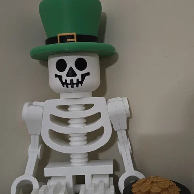 Mũ Yêu Tinh Leprechaun Phóng Đại Cho Mô Hình Lego 10:1