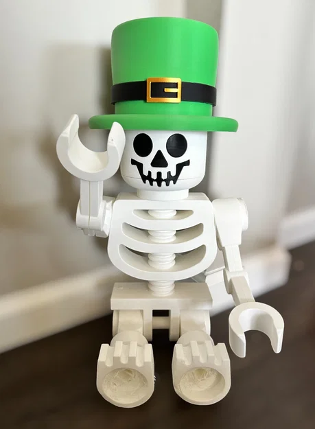 Nón Leprechaun cho Mega Lego-Like Skeleton (tỉ lệ 10:1) - Image 1