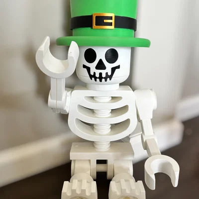 Nón Leprechaun cho Mega Lego-Like Skeleton (tỉ lệ 10:1)