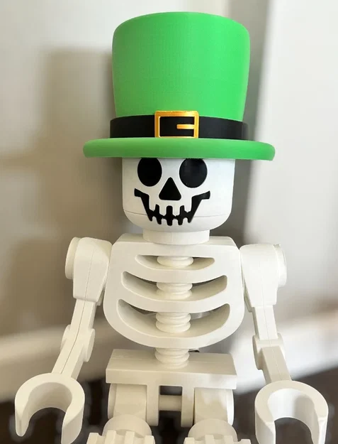 Nón Leprechaun cho Mega Lego-Like Skeleton (tỉ lệ 10:1) - Image 2
