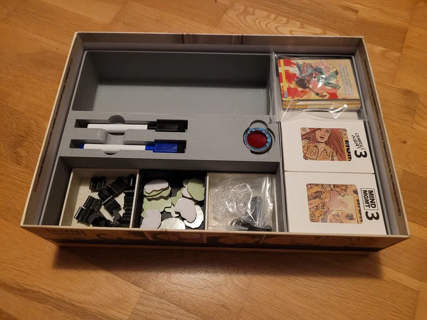Khay 3D In Sắp Xếp Phụ Kiện Board Game Mind MGMT - Image 3
