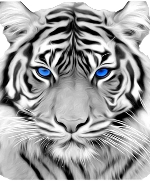 HueForge Siberian Snow Tiger - Image 2