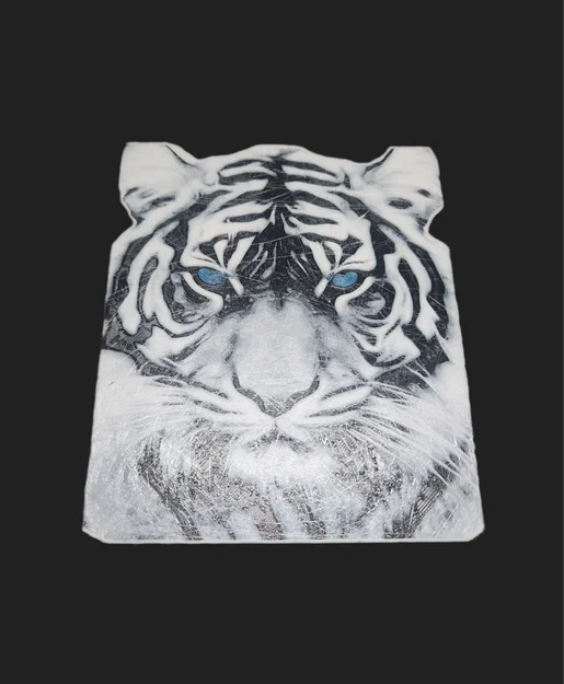 HueForge Siberian Snow Tiger - Image 3