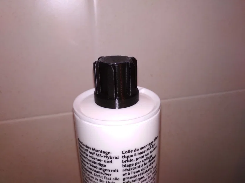 Nắp đậy đầu vòi keo silicone (Sealant Nozzle Cap / Silikon Tube Verschluss) - Image 1