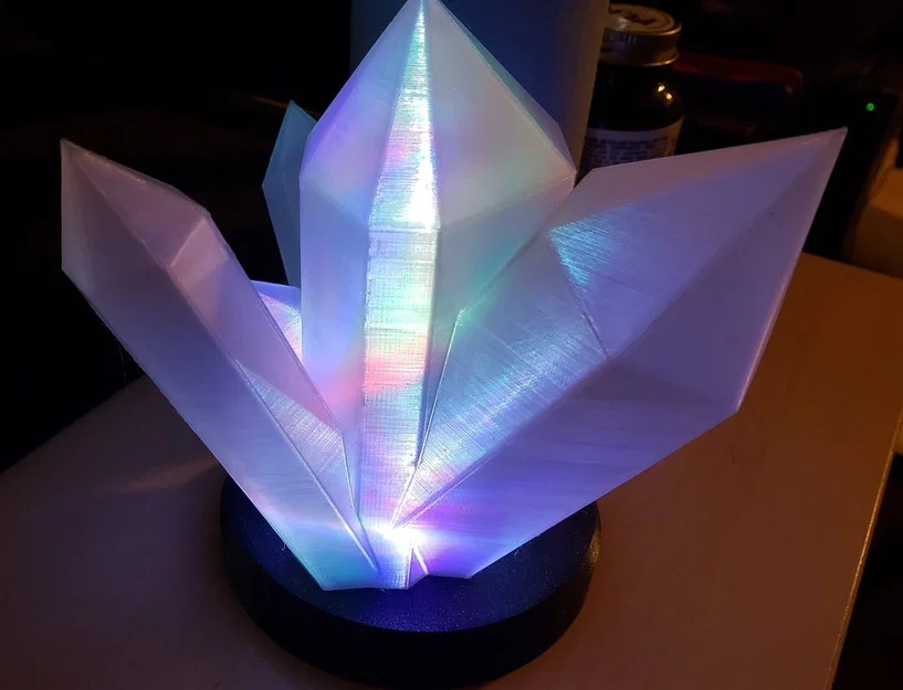 Đèn Pha Lê Phát Sáng (Glowing Crystal Lamp) - Image 2
