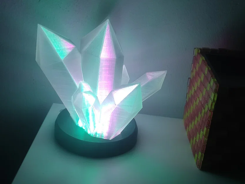 Đèn Pha Lê dùng WLED (Crystal Lamp with WLED) - Image 1