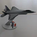 Mô hình máy bay chiến đấu TF-X Kaan (MMU) in 3D chi tiết - Thumbnail 2