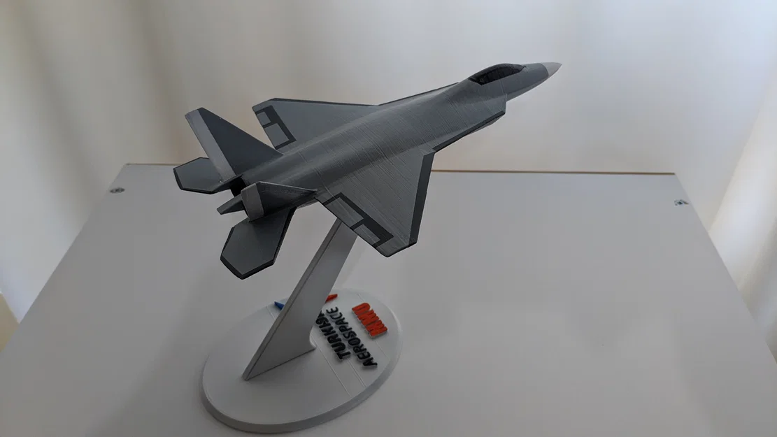 Mô hình máy bay chiến đấu TF-X Kaan (MMU) in 3D chi tiết - Image 3