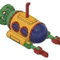 Tàu ngầm nổi (Floating Submarine) - articulated - nhiều phần (multi part) - Thumbnail 3