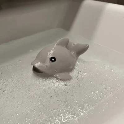 Mô hình chú cá heo Floating Dolphin Toy đáng yêu cho bé