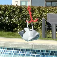 Mô hình chú cá heo câu cá dễ thương cho bé - File in 3D