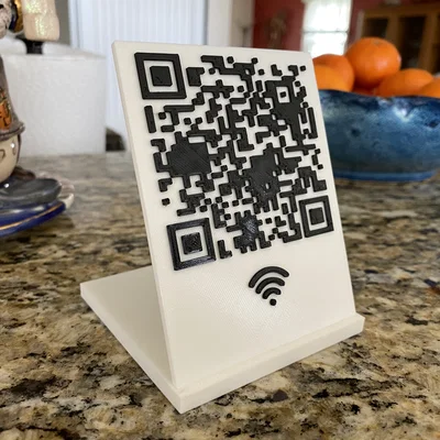 Bảng WiFi QR Code Sign