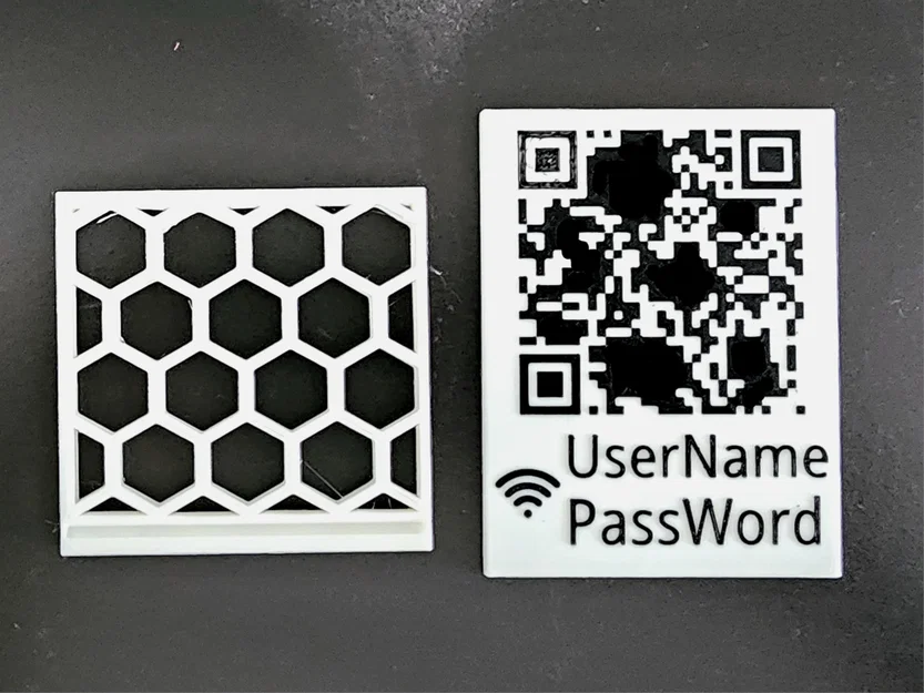 Bảng WiFi Để Bàn (Desktop WiFi Sign) - Image 2