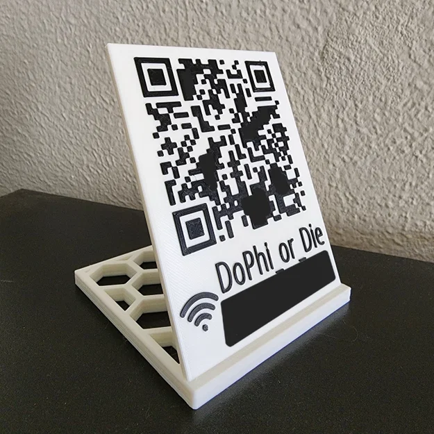 Bảng WiFi Để Bàn (Desktop WiFi Sign) - Image 3