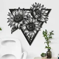 Mẫu tranh treo tường hoa hướng dương Sunflowers độc đáo - Thumbnail 1