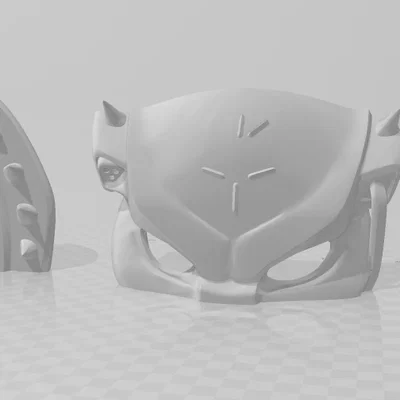 Mô hình mặt nạ Predator chia 3 phần in 3D cực đẹp và dễ dàng