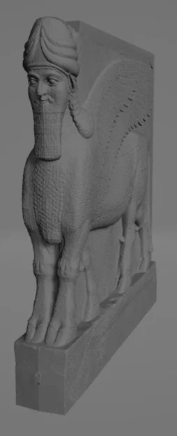 Lamassu Mesopotamia (Mesopatamian Lamassu) - Image 3
