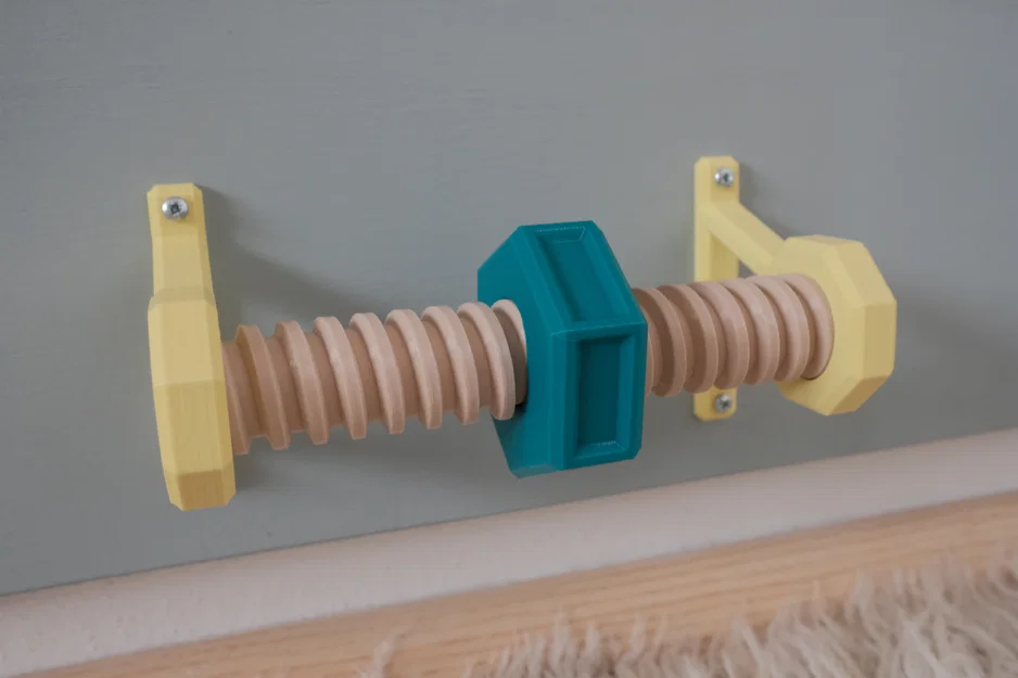 Đai ốc trên vít cho Busy Board (Montessori/Activity Board) - Image 1