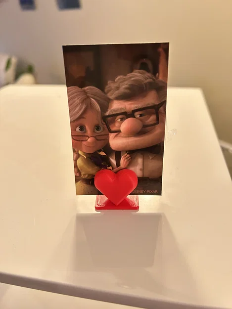 Đế cắm ảnh hình trái tim - Món quà tặng in 3D ý nghĩa - Image 1