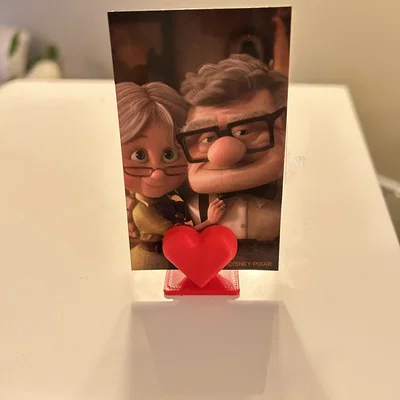 Đế cắm ảnh hình trái tim - Món quà tặng in 3D ý nghĩa