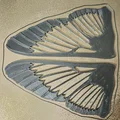 Cánh bướm đêm clearwing realistic (Hemaris thysbe) - Thumbnail 2