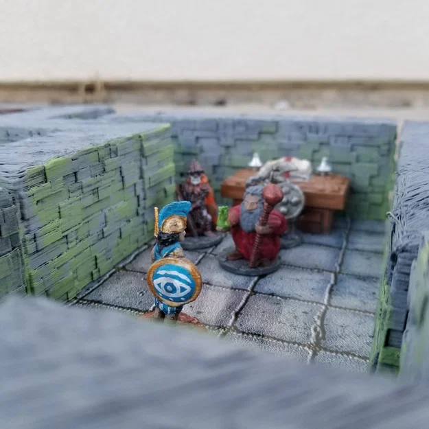 Easy-Print Modular Dungeons – Bộ tường dungeon modular in nhanh, không cần support - Image 7