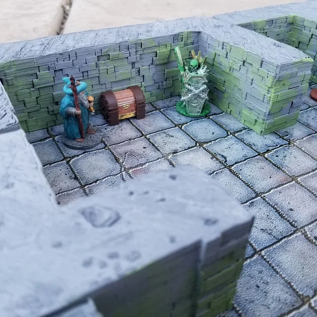 Easy-Print Modular Dungeons – Bộ tường dungeon modular in nhanh, không cần support - Image 8