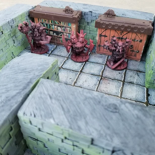 Easy-Print Modular Dungeons – Bộ tường dungeon modular in nhanh, không cần support - Image 9