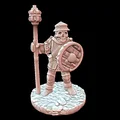 Mô hình 3D chiến binh Undead Hussite Soldier cho wargaming - Thumbnail 1